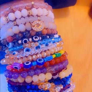 Bracelet with charm and without